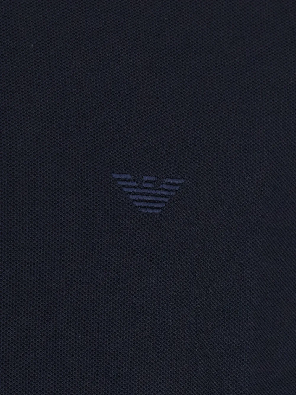 Emporio Armani Poloshirt met geborduurd logo Blauw