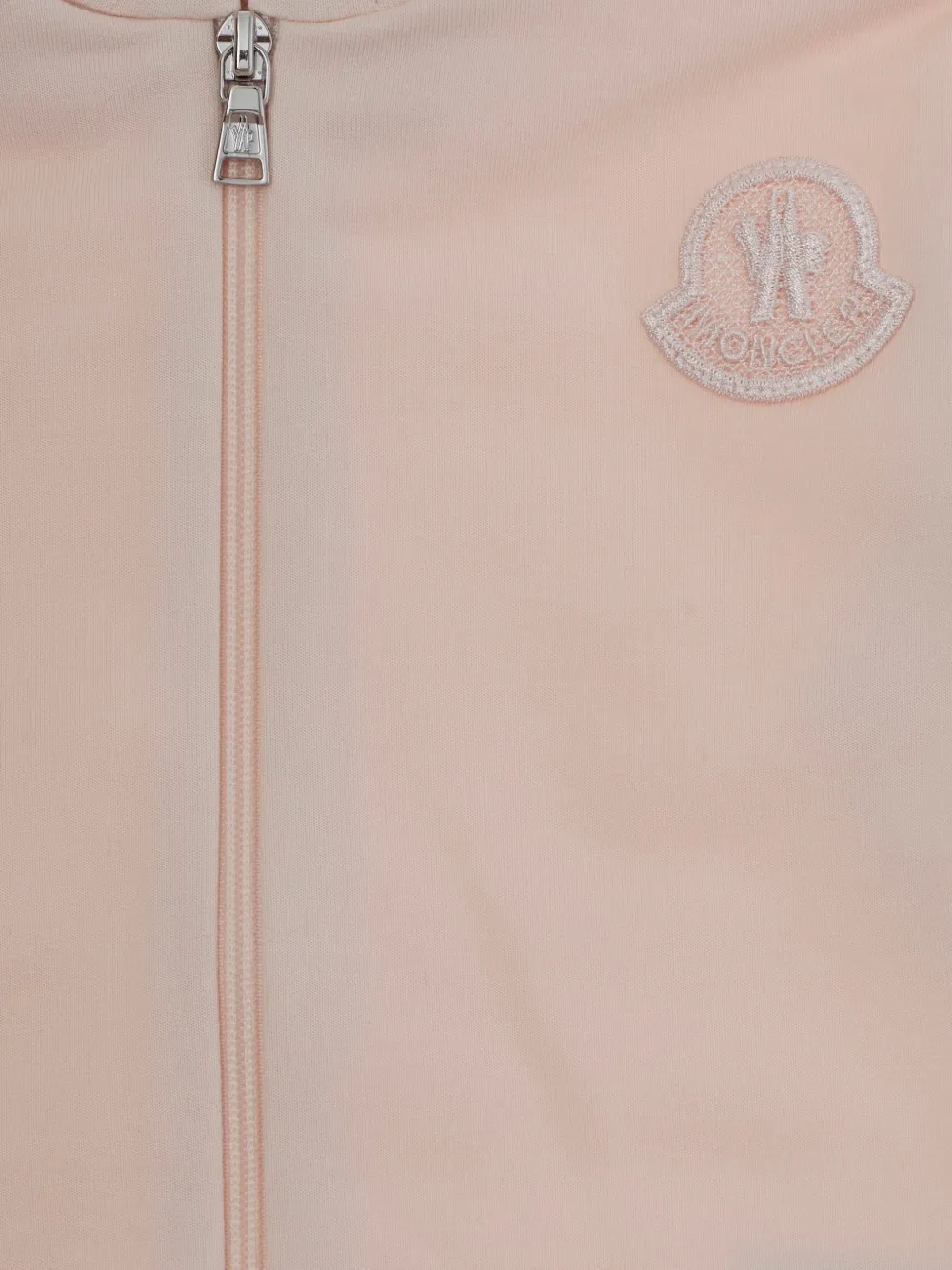 Moncler Enfant logo-patch hooded tracksuit Roze