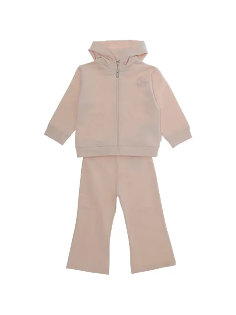Moncler Enfant chándal con parche del logo
