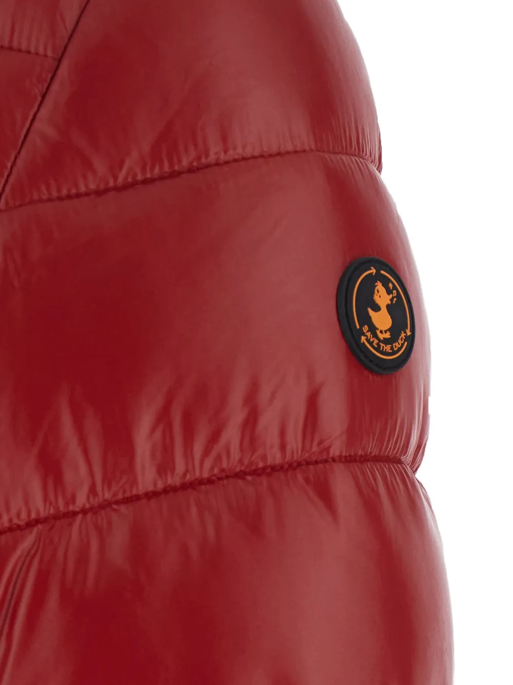 Save The Duck Donsjack met capuchon Rood