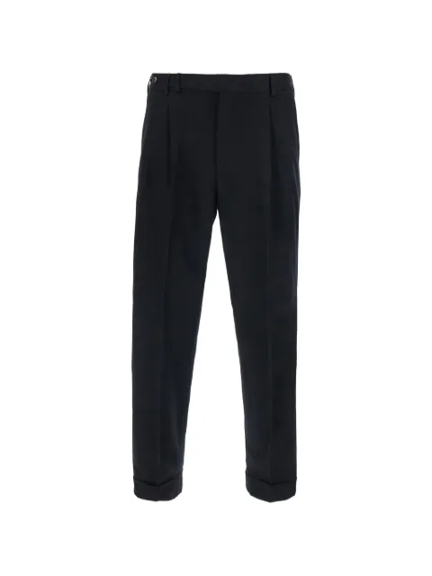 PT Torino pleated turn-up trousers
