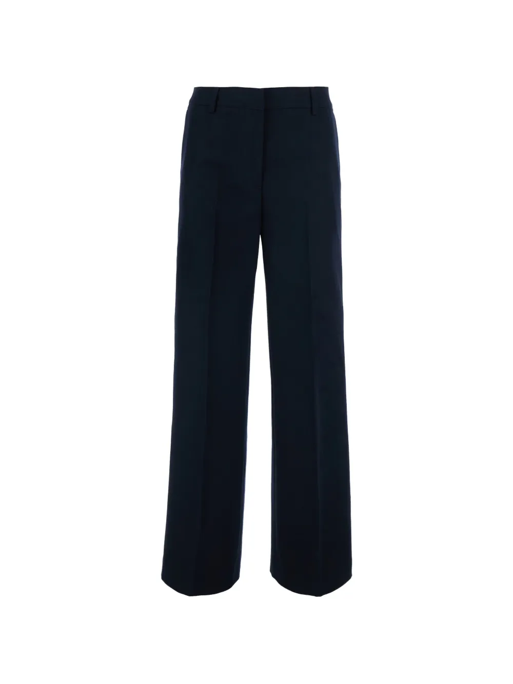 PT Torino pressed-crease wide-leg trousers - Blau