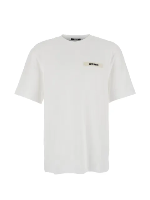 Jacquemus The Gros Grain logo-patch T-shirt