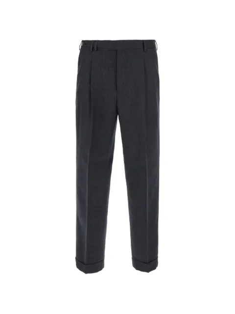 PT Torino pleated turn-up trousers