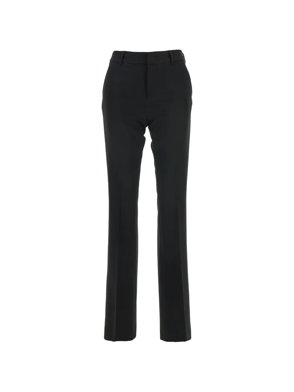 PT Torino pressed-crease belt-loop trousers Zwart