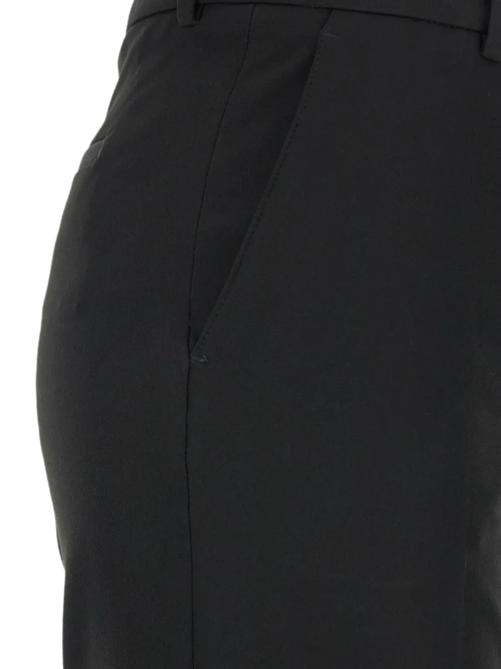 PT Torino pressed-crease belt-loop trousers Zwart