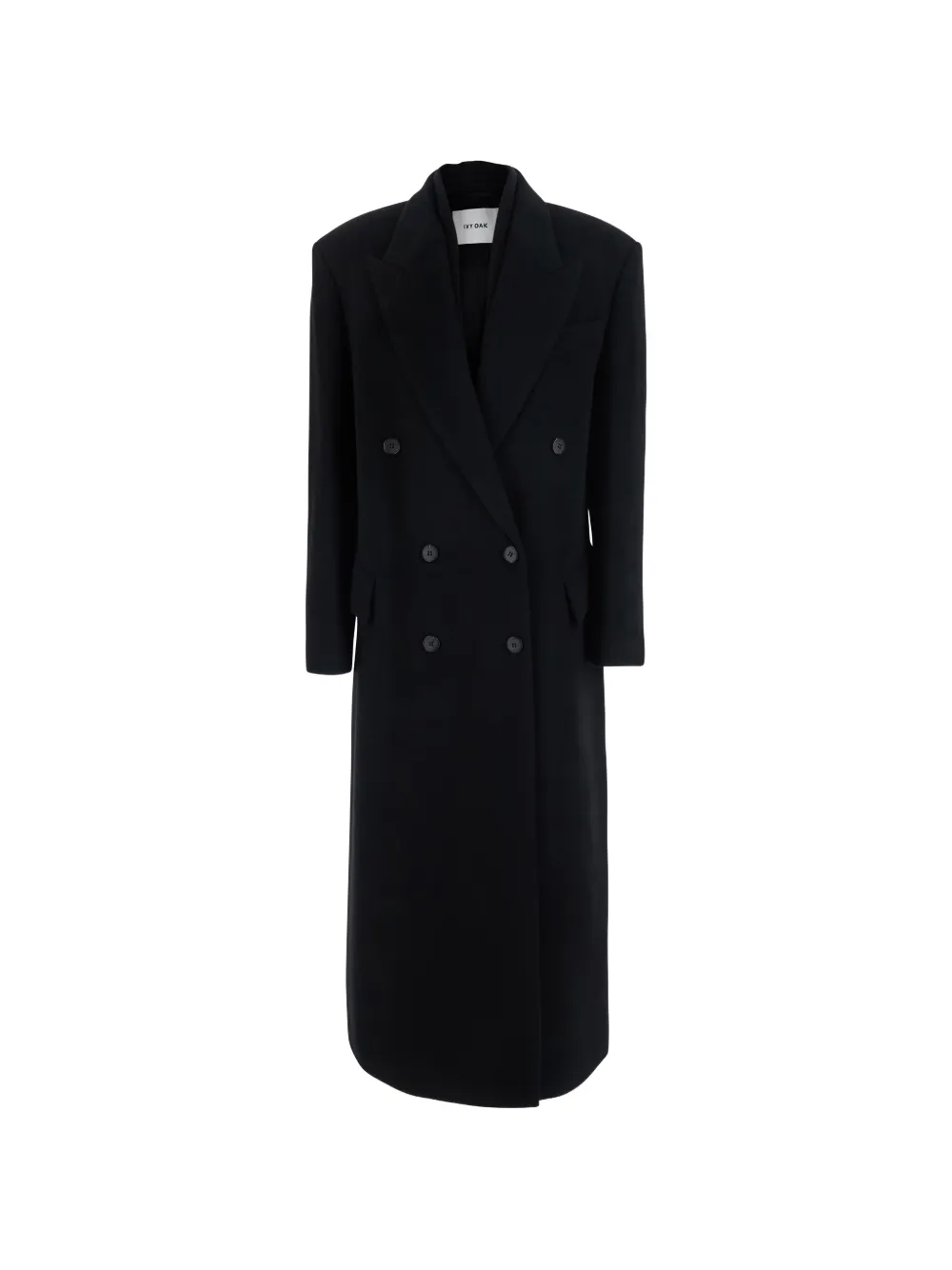 IVY OAK Iocirce double-breasted peaked-lapels coat