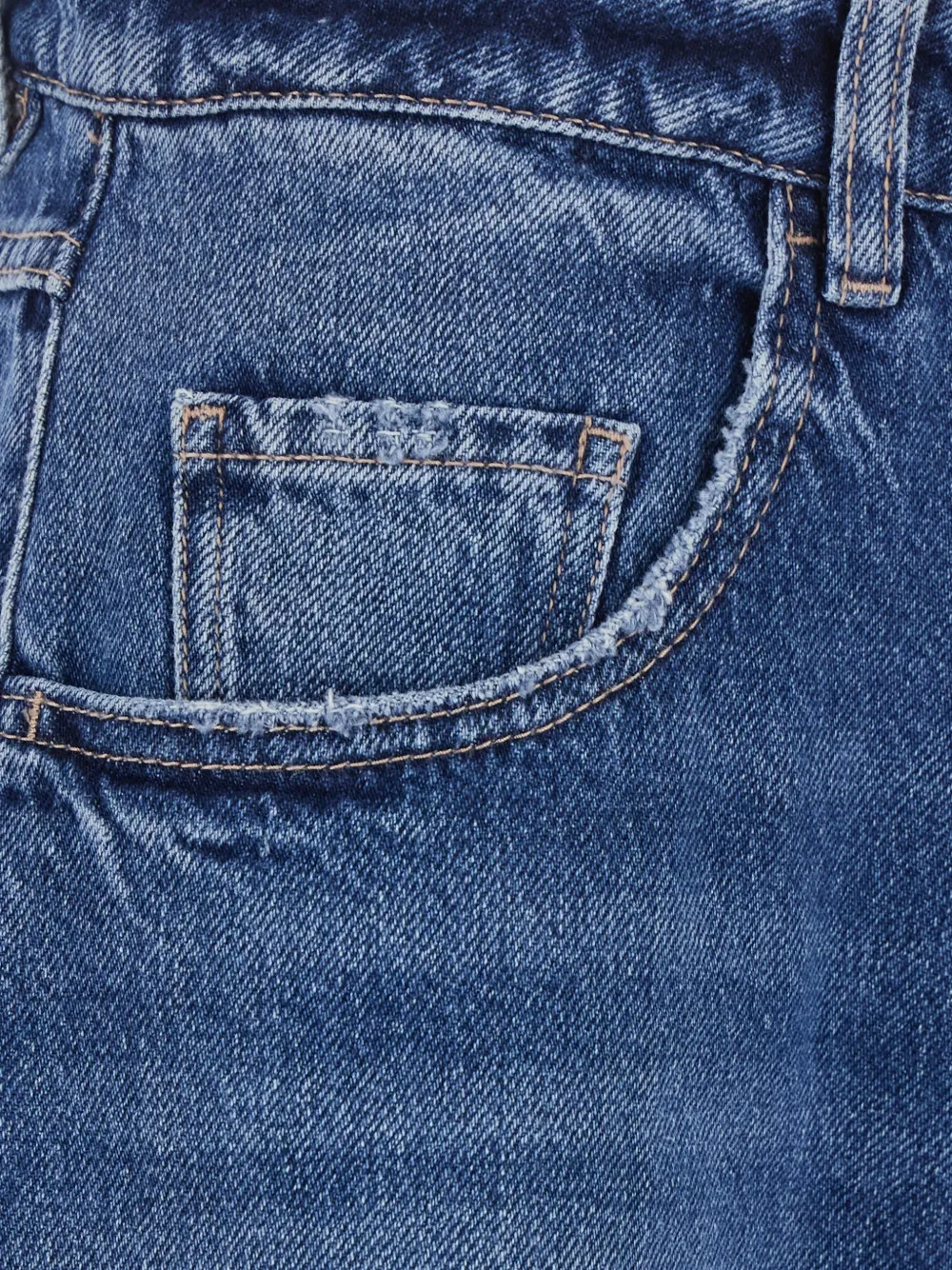 ICON DENIM Jeans met wijde pijpen Blauw