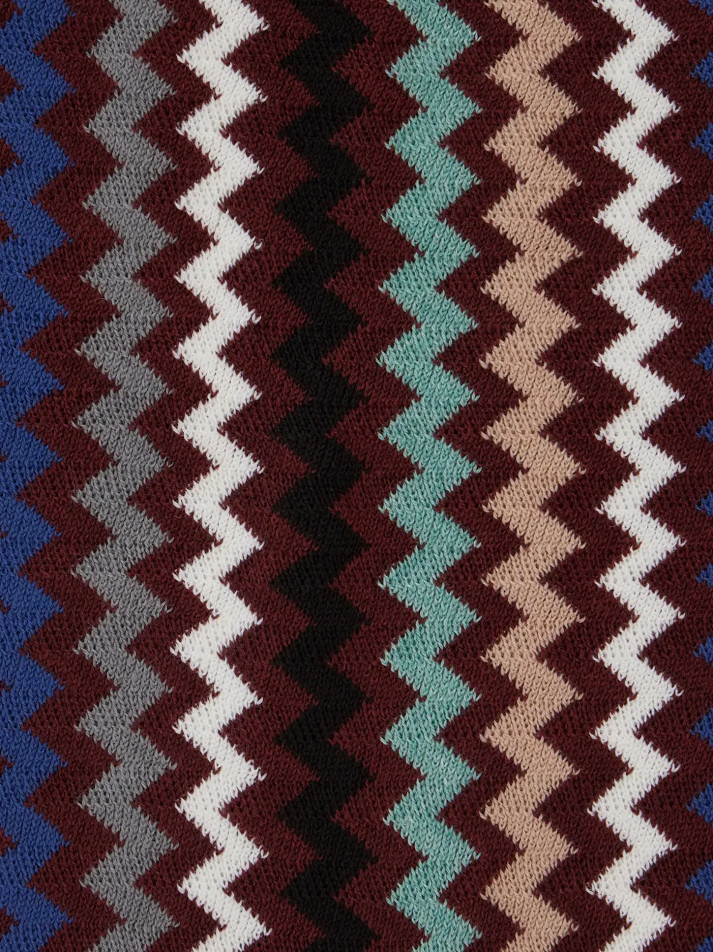 Missoni Sjaal met franje Rood