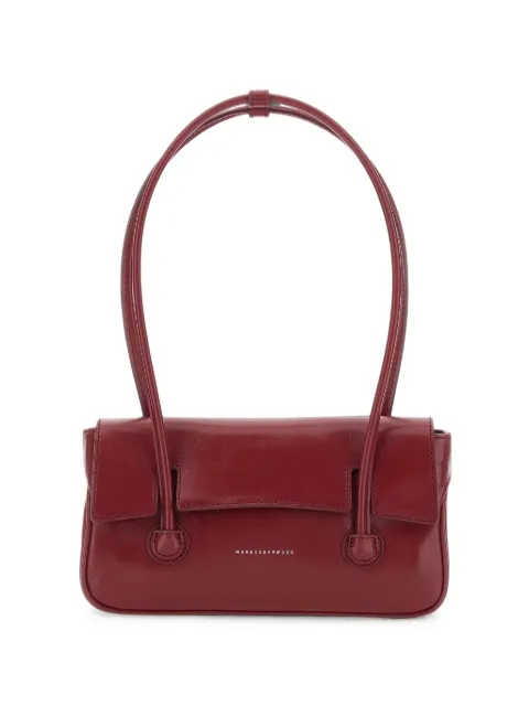 Marge Sherwood bolso de hombro con acabado brillante