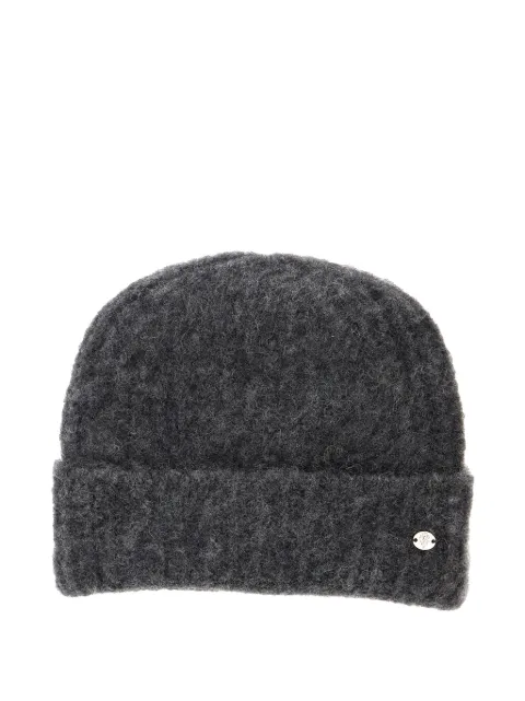 Helen Kaminski gorro tejido con placa del logo
