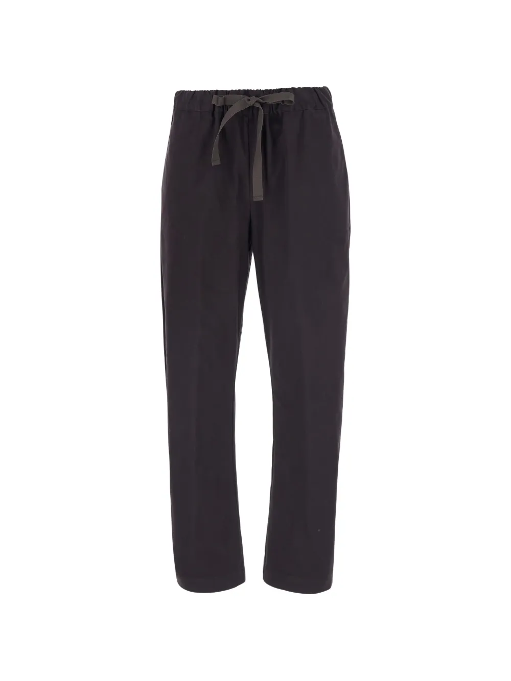 Semicouture Buddy drawstring tapered trousers - Marrone