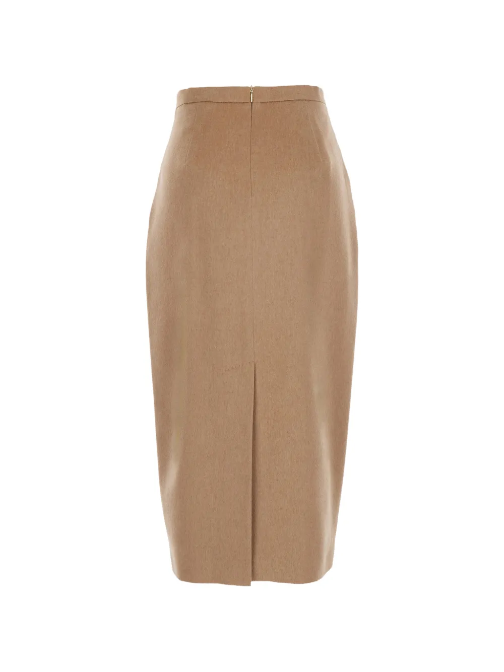 Max Mara Kokerrok met split Beige