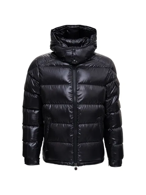 Moncler quilted hooded jacket