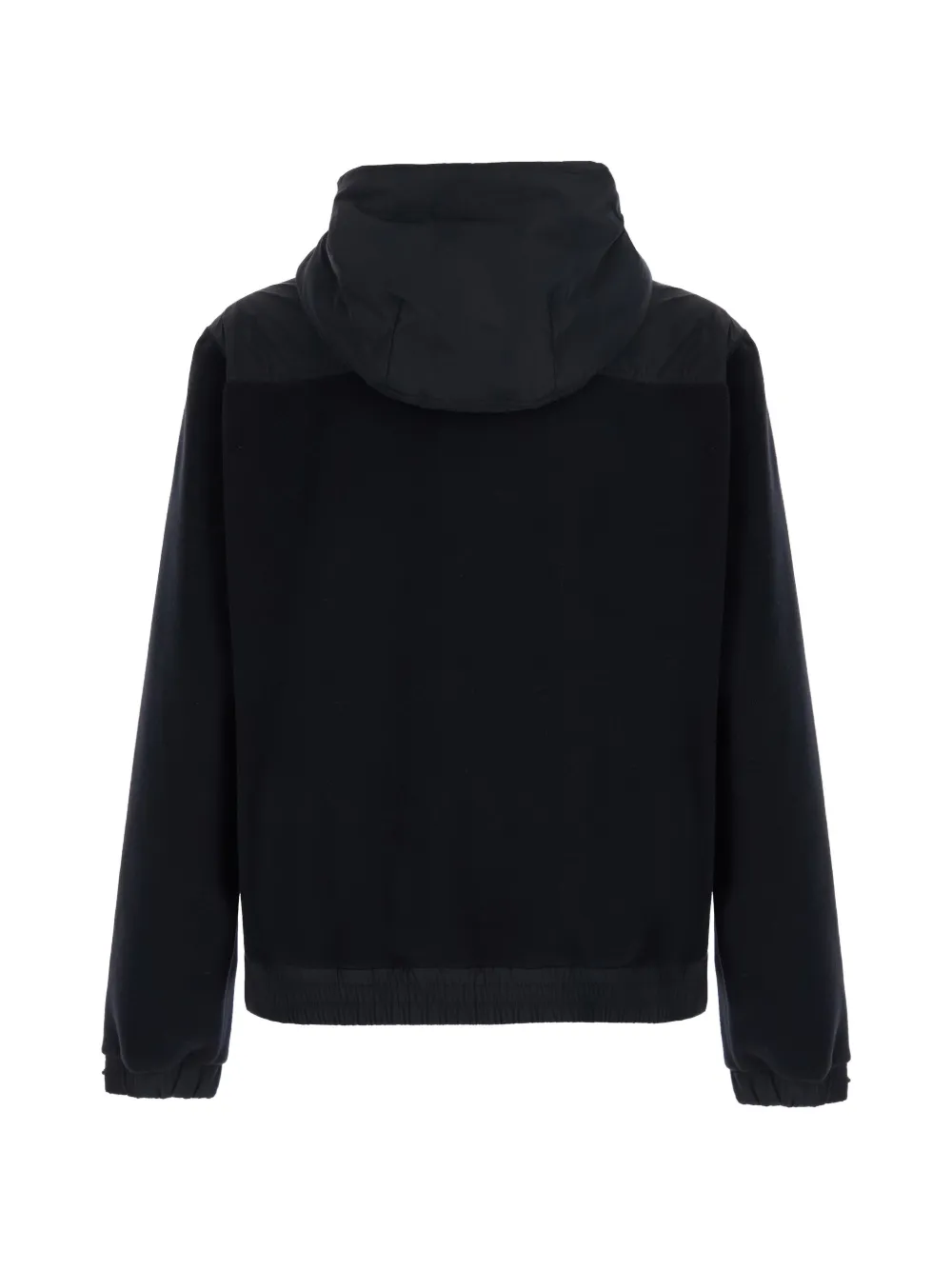 Moncler Grenoble Polartec hooded jacket Zwart