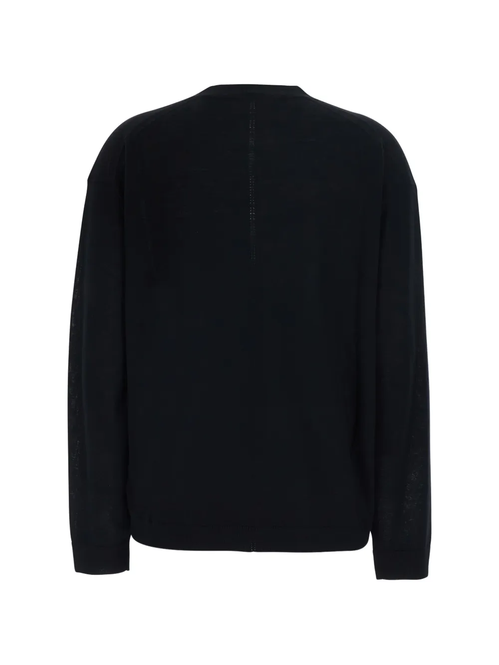 Semicouture Jade trui met V-hals Zwart