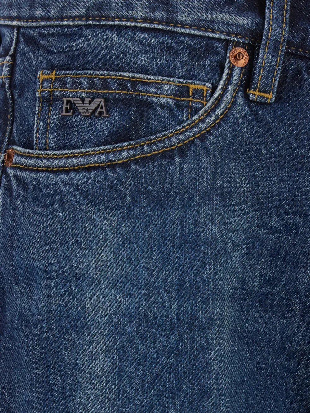 Emporio Armani J23 slim-fit jeans Blauw