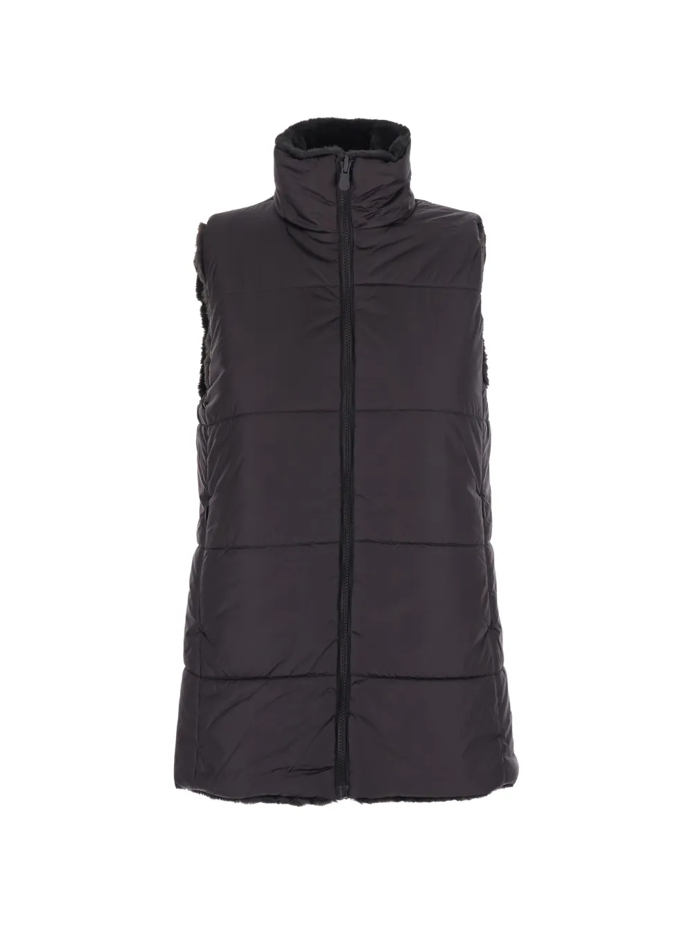 Save The Duck reversible hooded gilet - Marrone