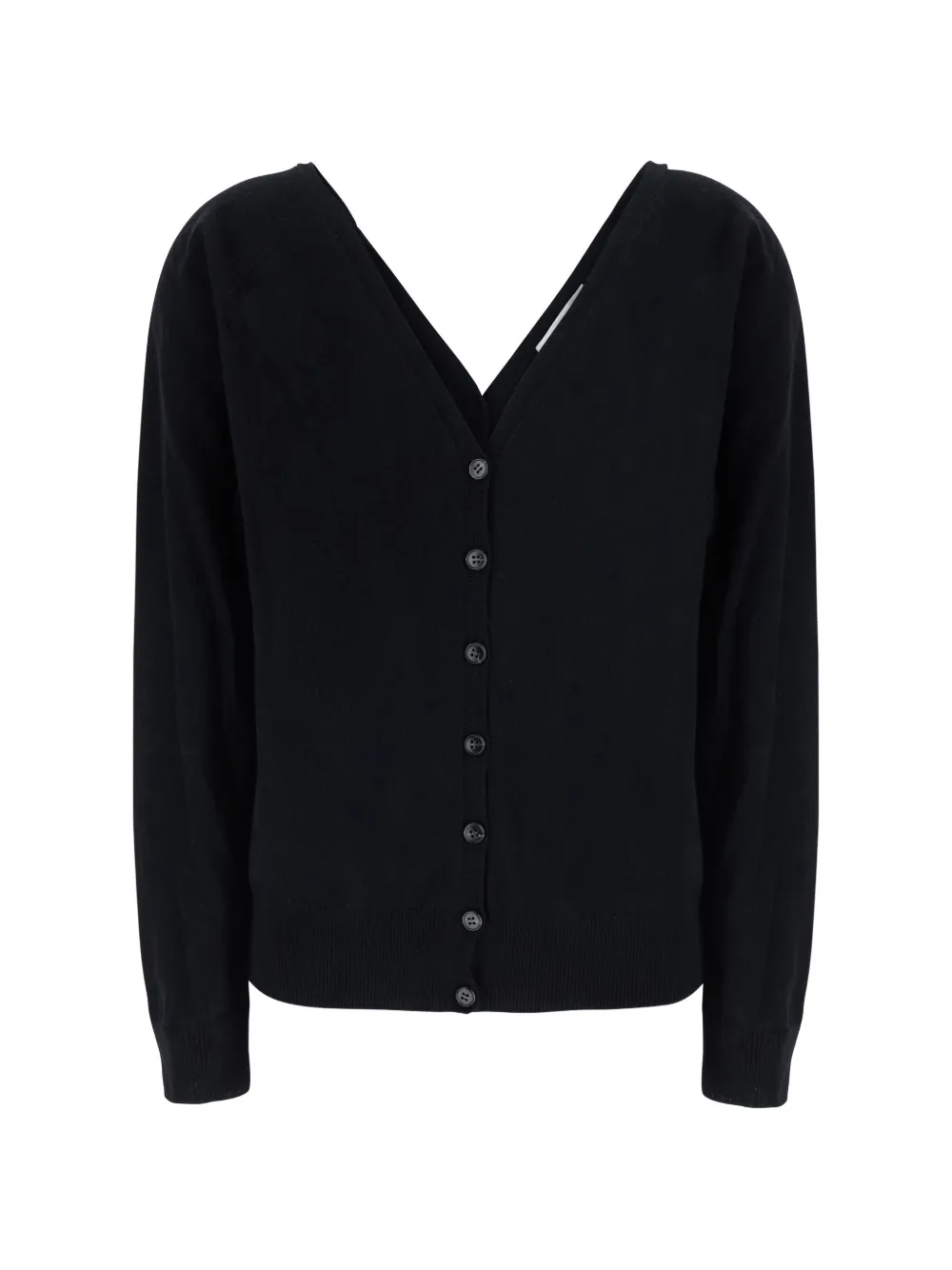 Lisa Yang Jiani button-up V-neck cardigan - Schwarz