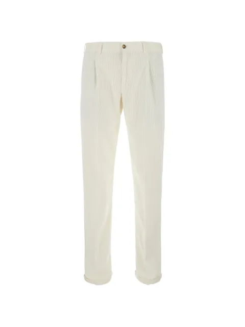 PT Torino Union pleated corduroy trousers
