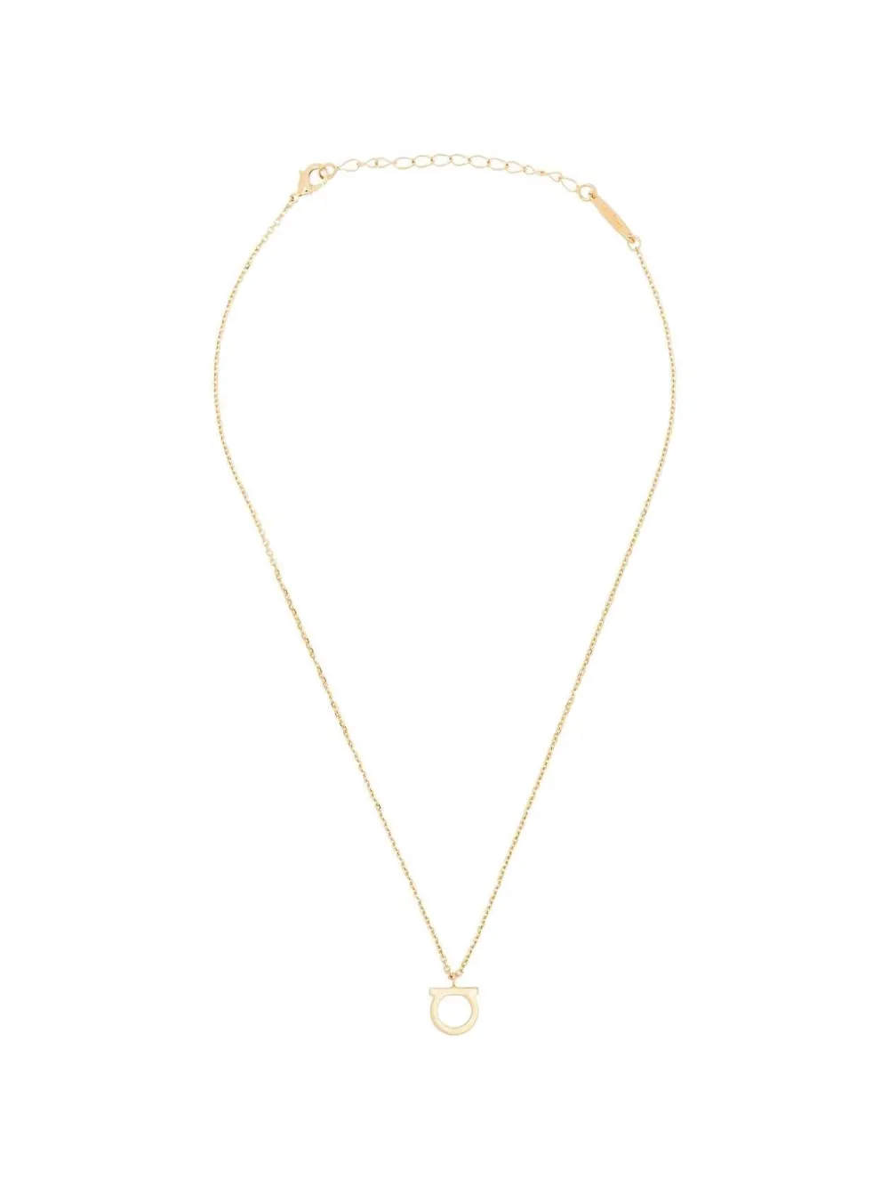 Ferragamo Gancini charm necklace - Oro