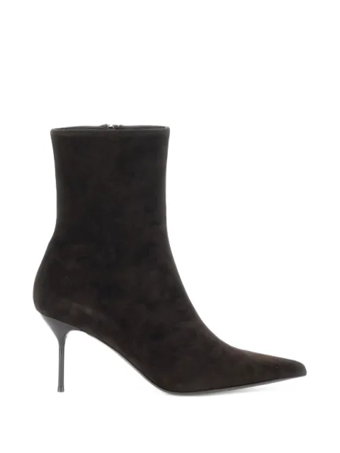 Paris Texas Lidia pointed-toe suede ankle boots