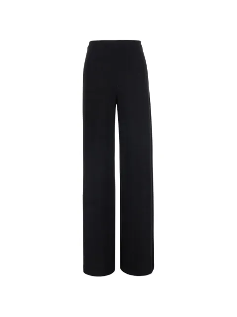 Norma Kamali pantalones palazzo Bias con tiro alto