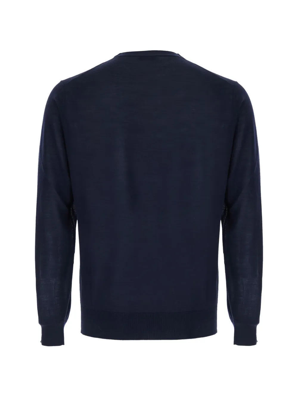 Kangra T-shirt met lange mouwen en merinowol Blauw