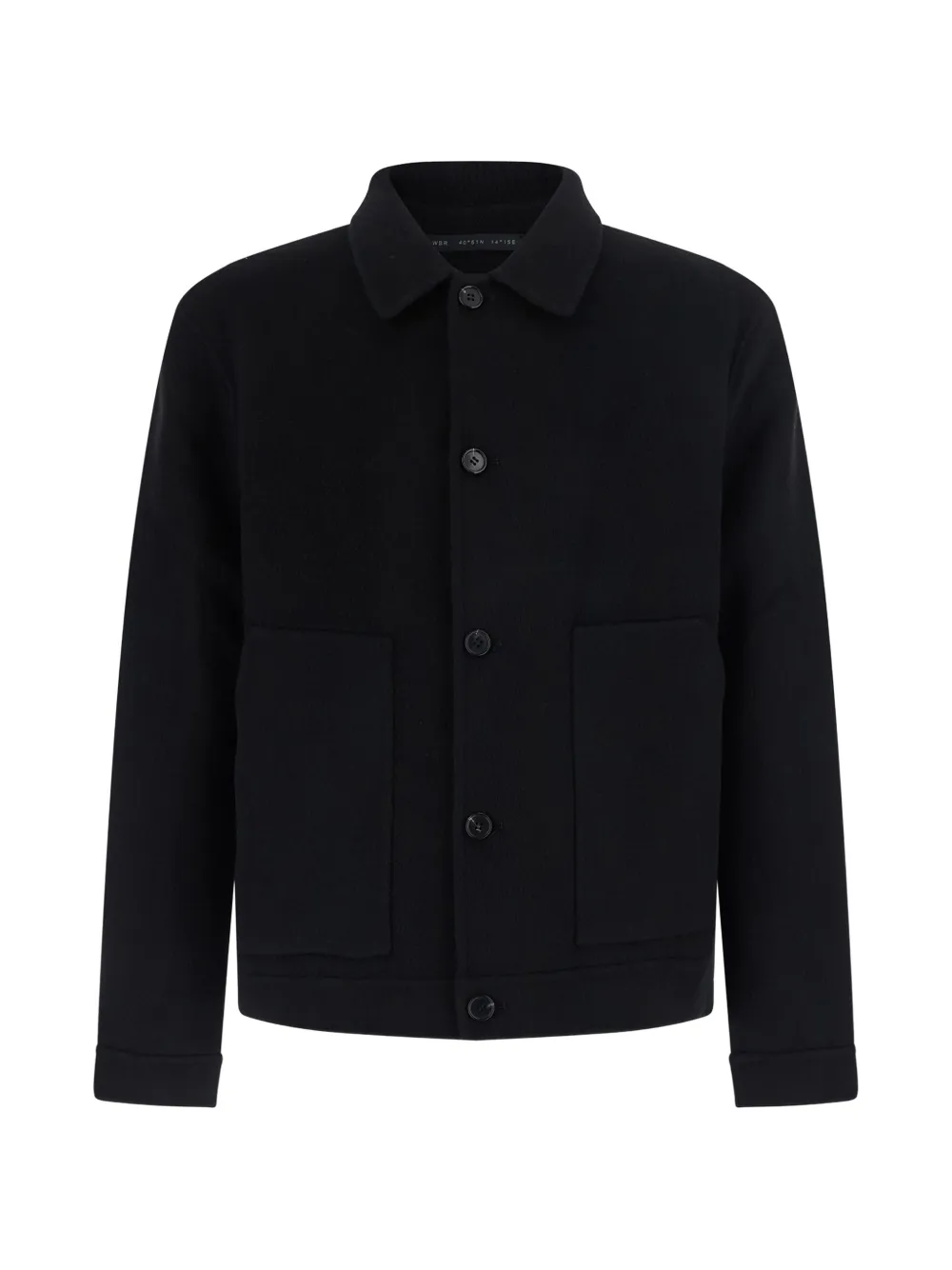 Low Brand button-up wool shirt jacket | negro | Image 1
