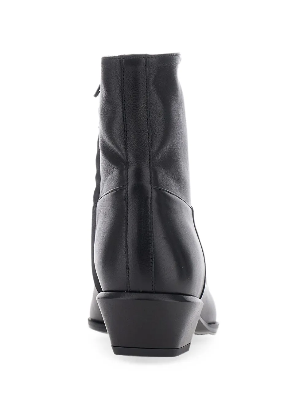 Semicouture Marisa square-toe ankle boots Zwart