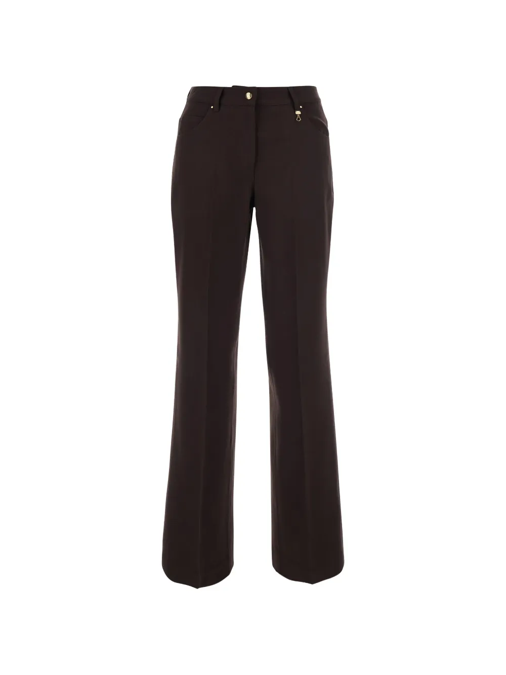 Moncler logo-plaque straight-leg trousers