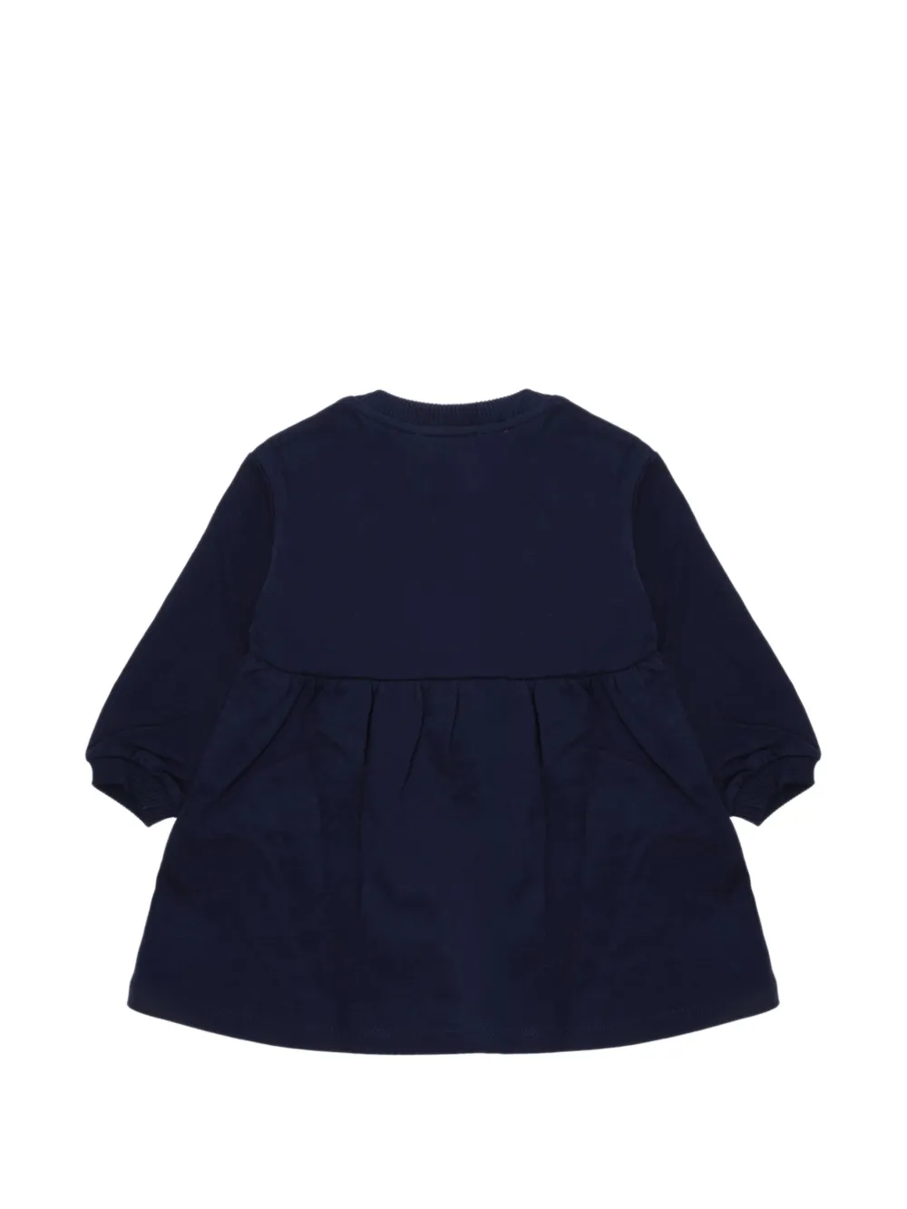 Moschino Kids Teddy Bear jurk met strikprint Blauw