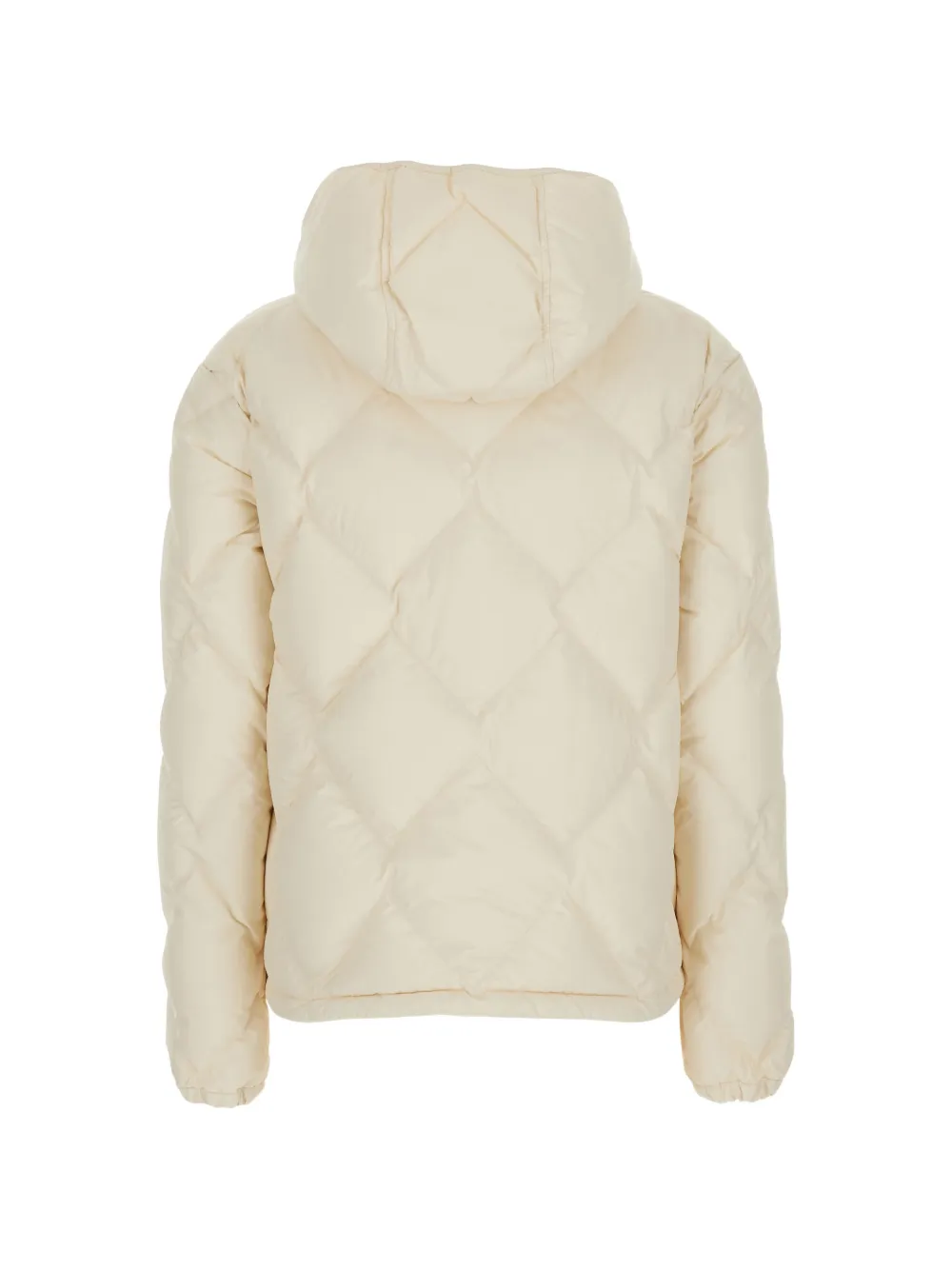 Moncler Arvouinne gewatteerd donsjack met capuchon Wit