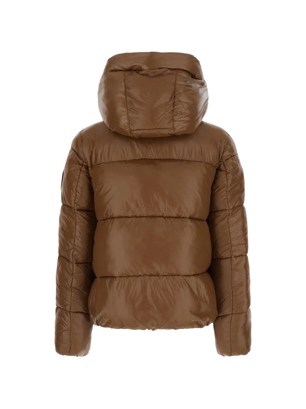 Save The Duck Biddy quilted hooded jacket Beige