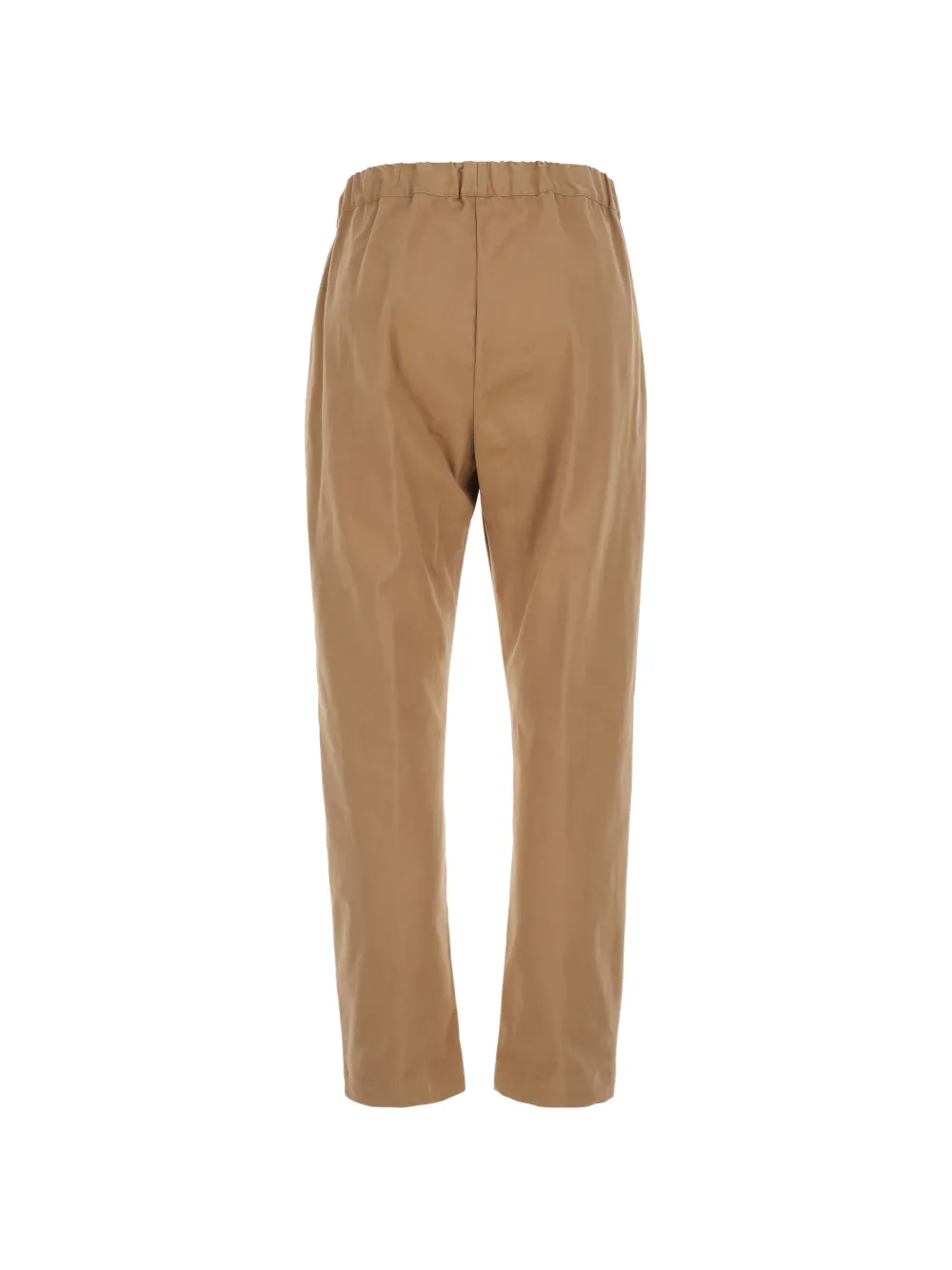 Semicouture Buddy broek met toelopende pijpen en trekkoord Beige