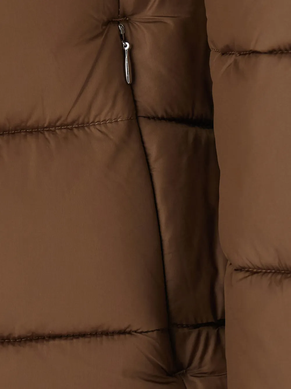 Save The Duck Matilda quilted hooded coat Bruin