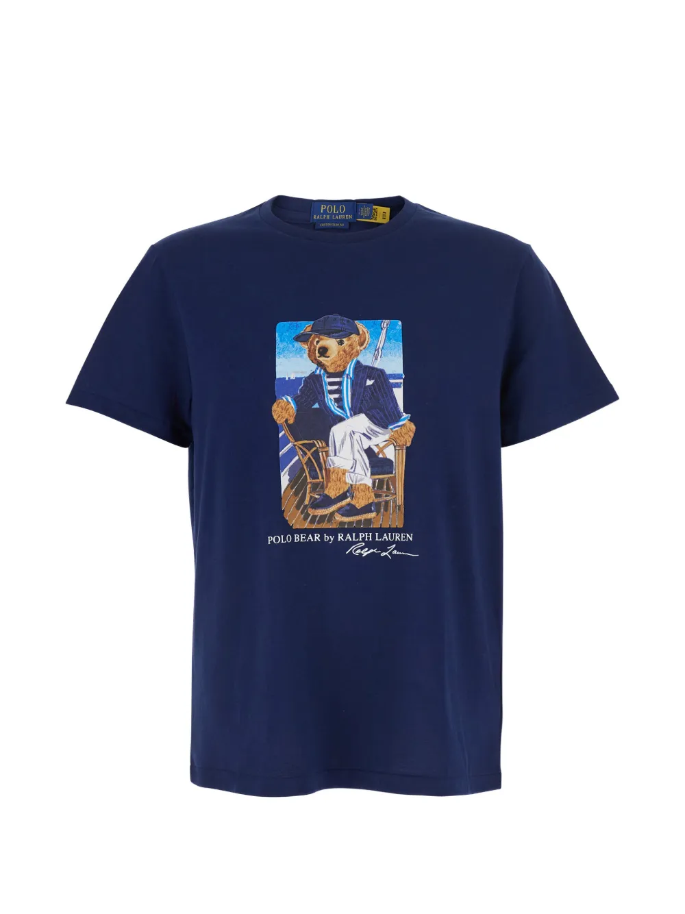 Polo Ralph Lauren graphic-print T-shirt - Blau