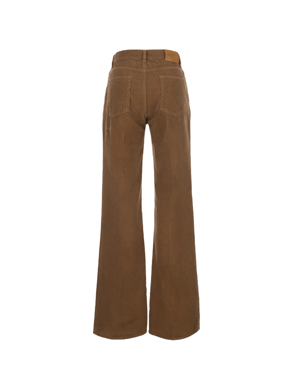 Saint Laurent 70s ribfluwelen broek Bruin