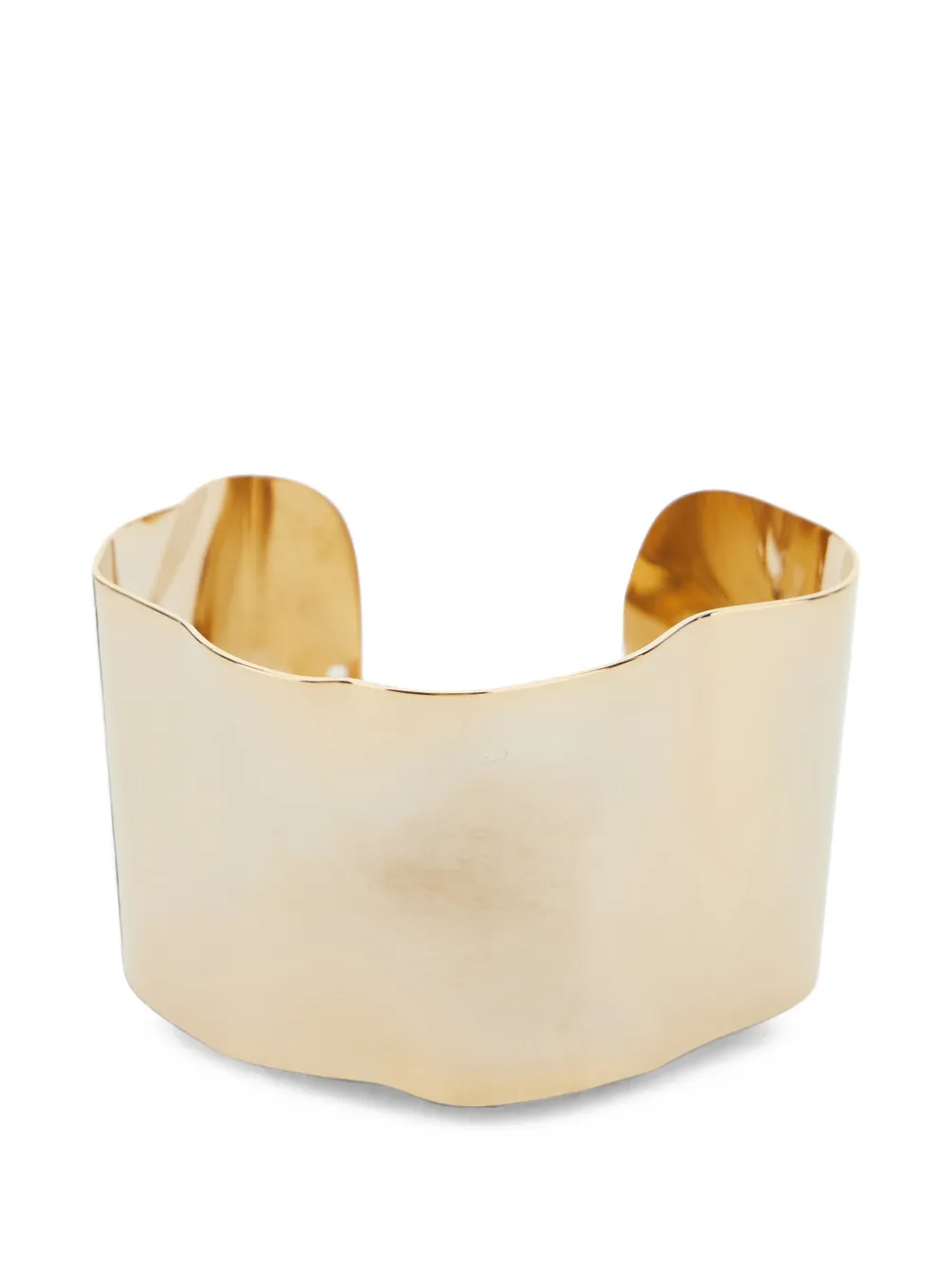 Semicouture Bracciale rigido con effetto martellato - Oro