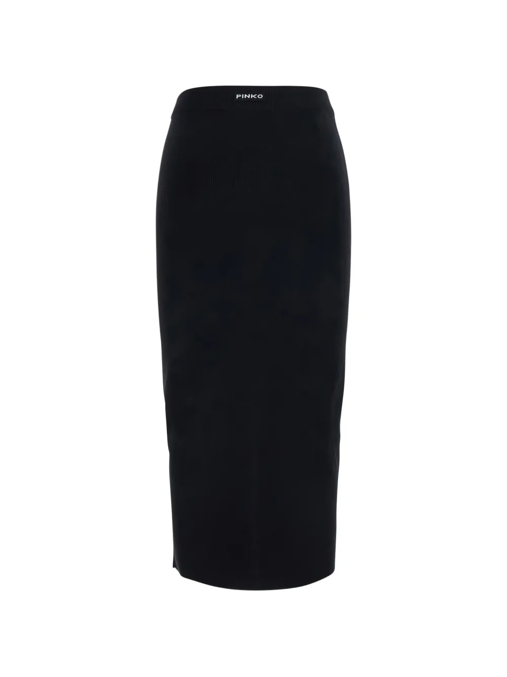 PINKO ribbed-knit skirt - Nero