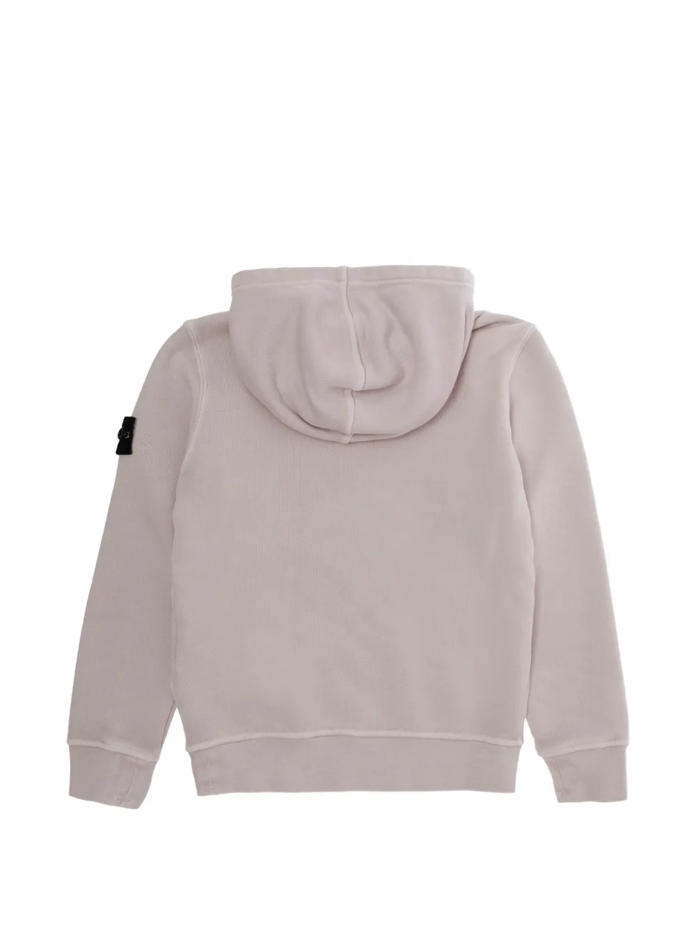 Stone Island Junior Hoodie met patch Beige