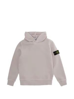 Stone Island Junior コンパスバッジ パーカー | ピンク | FARFETCH JP