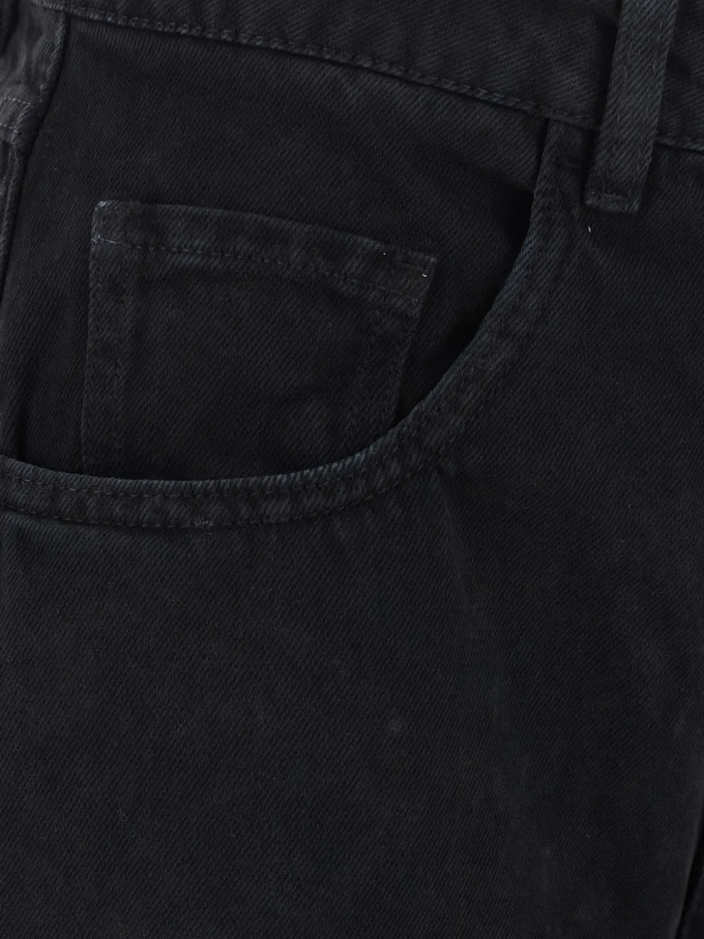 ICON DENIM Jeans met wijde pijpen Zwart