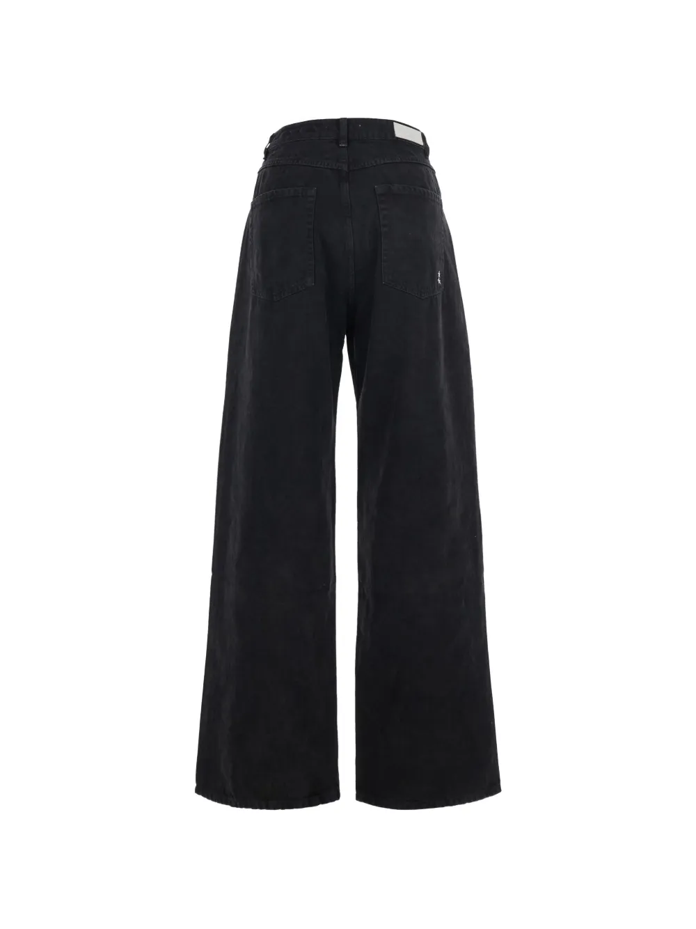 ICON DENIM Jeans met wijde pijpen Zwart