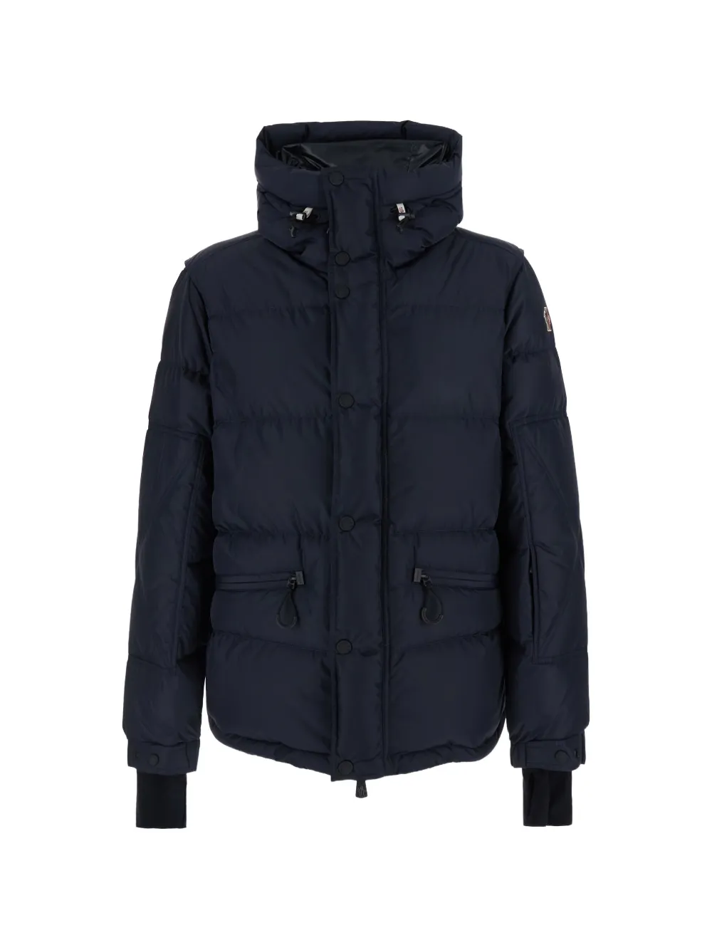 Moncler Grenoble Kasanka hooded quilted jacket Blauw
