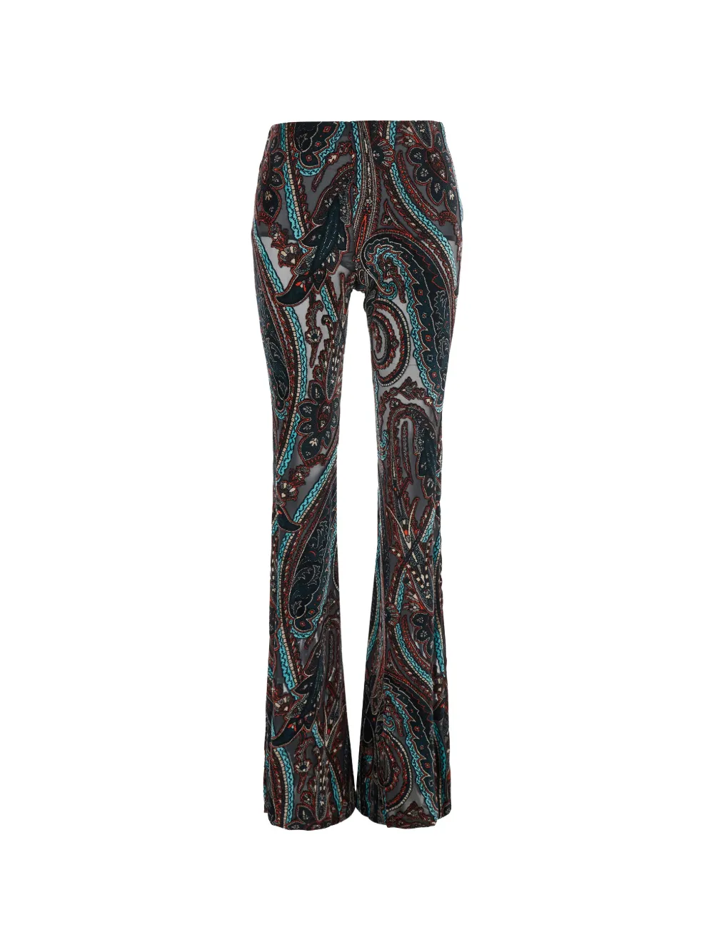ETRO Paisley-print flared trousers