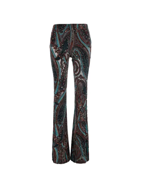 ETRO Paisley-print flared trousers
