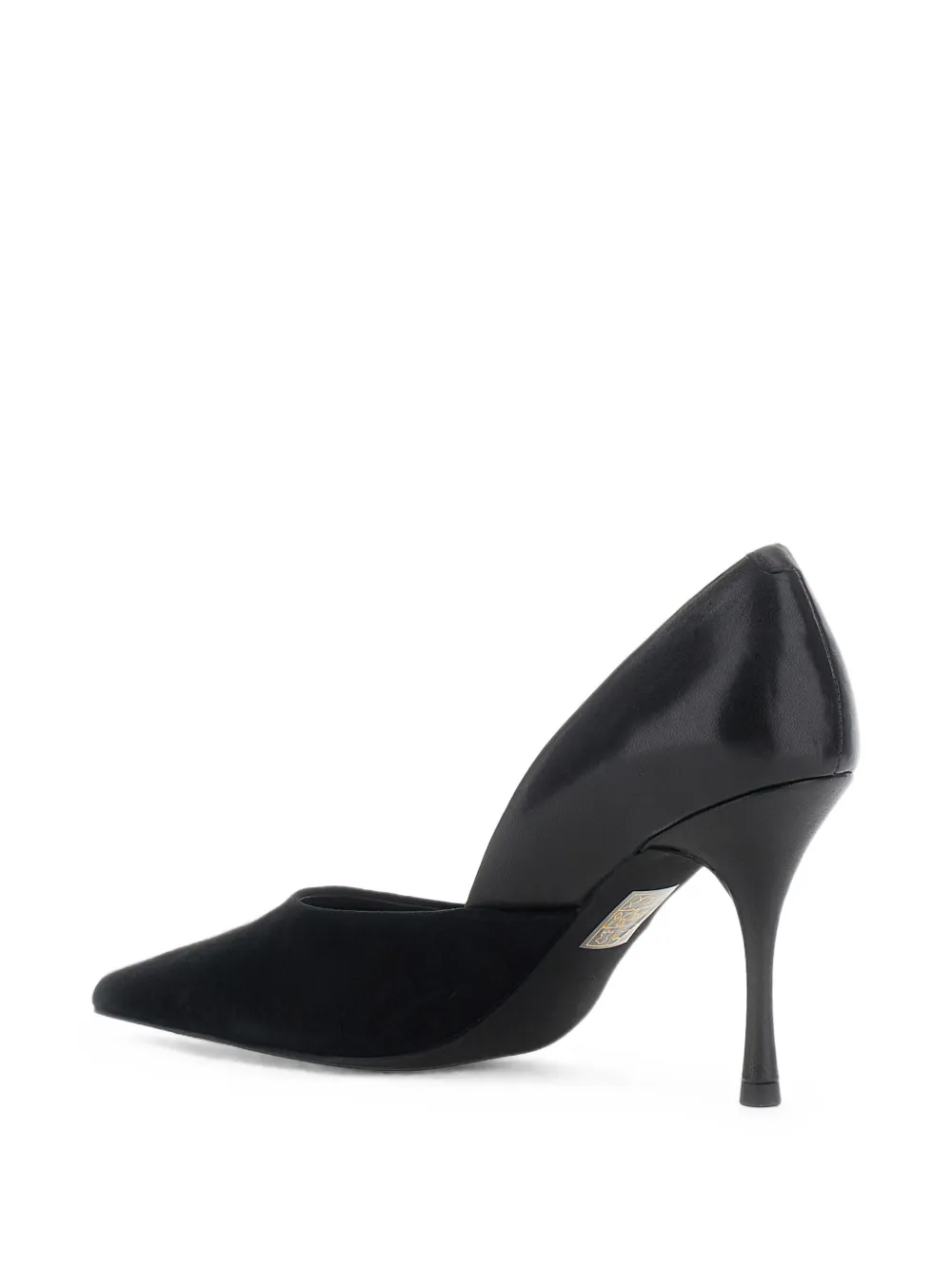 Jeffrey Campbell Volturi pointed-toe panelled pumps Zwart