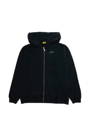 Denim Tears Wreath ジップアップ パーカー | ブラック | FARFETCH JP