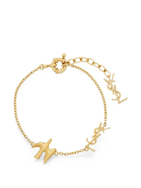 Saint Laurent pulsera Cassandre en metal